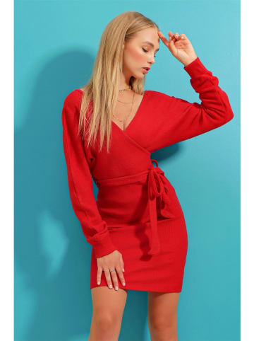Trend Alacati Kleid in Rot