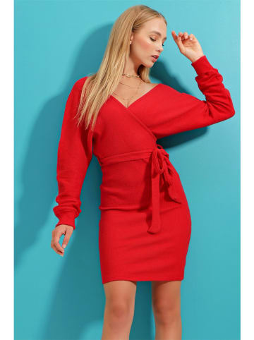 Trend Alacati Kleid in Rot