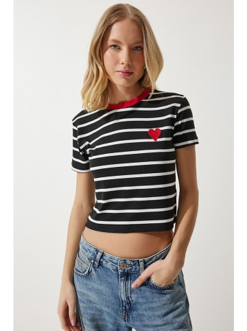 Happiness Istanbul Shirt zwart/wit