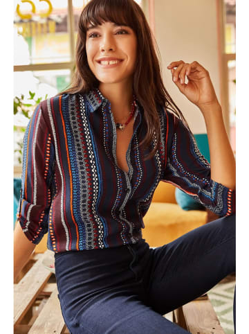 Olalook Blouse meerkleurig