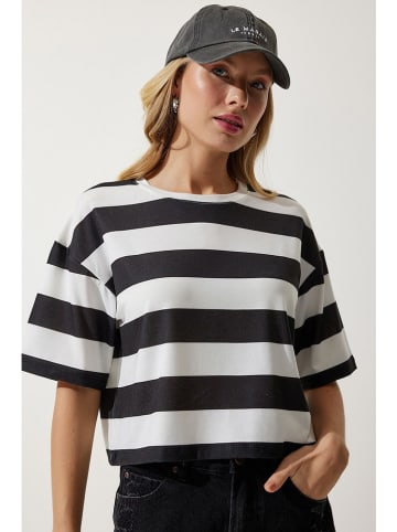 Happiness Istanbul Shirt zwart/wit