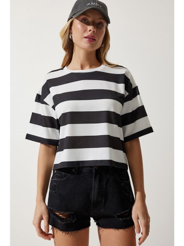 Happiness Istanbul Shirt zwart/wit