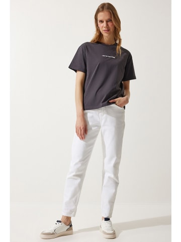 Happiness Istanbul Shirt in Anthrazit