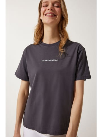 Happiness Istanbul Shirt in Anthrazit