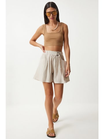 Happiness Istanbul Bermudas in Beige