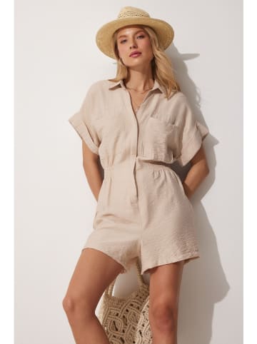 Happiness Istanbul Jumpsuit in Beige