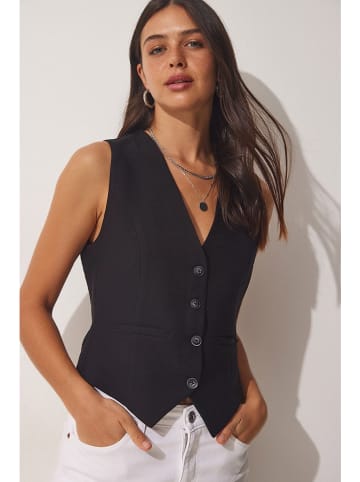 Happiness Istanbul Gilet zwart