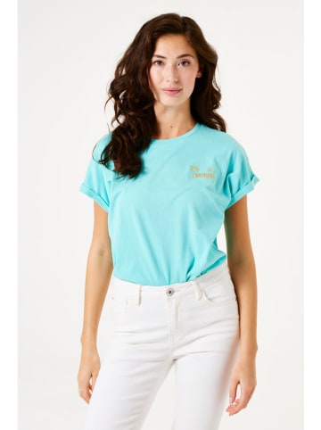 Garcia Shirt in Türkis