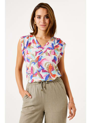 Garcia Top in Creme/ Bunt