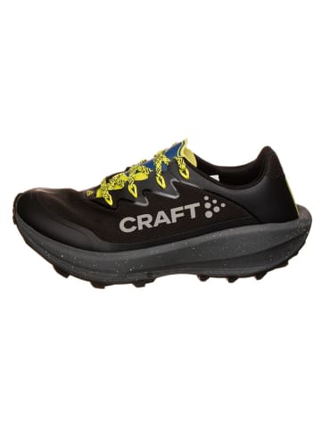 Craft Laufschuhe "CTM Ultra Carbon Race Rebel" in Schwarz/ Gelb