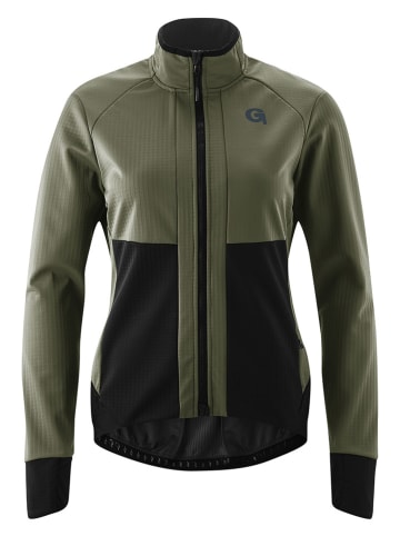 Gonso Softshelljacke in Khaki/ Schwarz