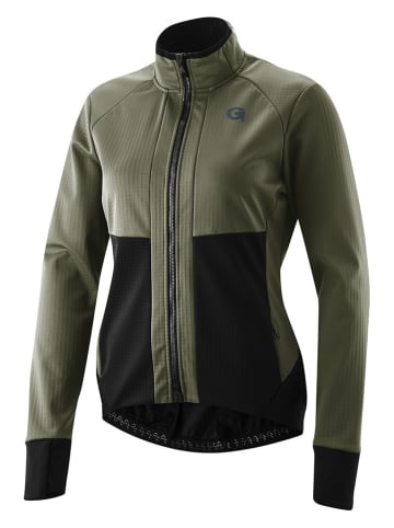 Gonso Softshelljacke in Khaki/ Schwarz