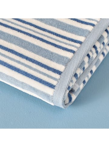 BELLA MAISON Duschtuch "Marine" in Hellblau/ Blau