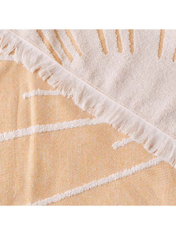 BELLA MAISON Strandtuch "Shiney" in Orange - (L)150 x (B)75 cm
