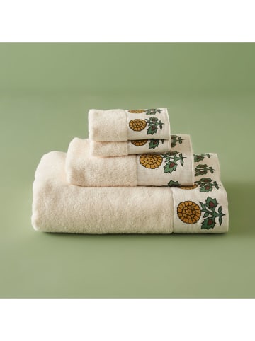 BELLA MAISON Handtuch "Indian" in Weiß - (L)70 x (B)50 cm