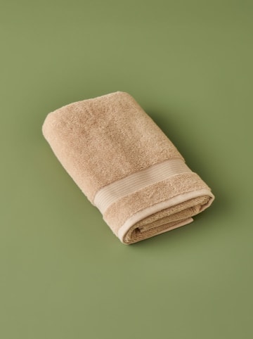 BELLA MAISON Handtuch "Dorita" in Beige - (L)90 x (B)50 cm