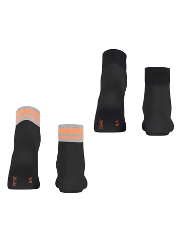 ESPRIT 2-delige set: sokken "Retro" zwart