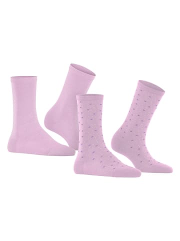ESPRIT 2er-Set: Socken ''Playful'' in Rosa