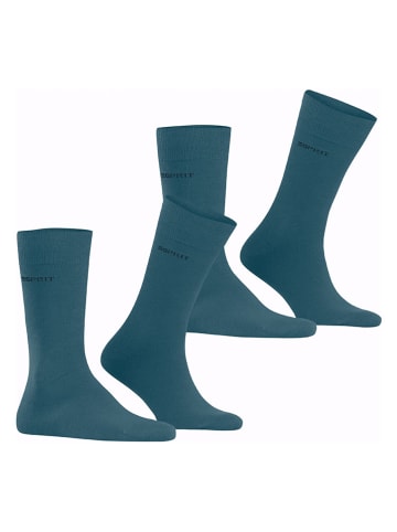 ESPRIT 2-delige set: sokken "Stipe" petrol