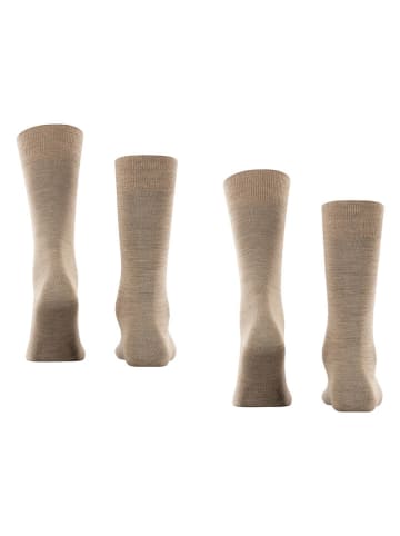 ESPRIT 2-delige set: sokken "Basic" beige