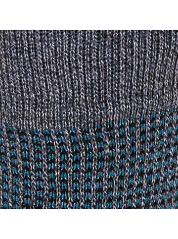 ESPRIT 2er-Set: Socken ''Piqué'' in Anthrazit/ Blau