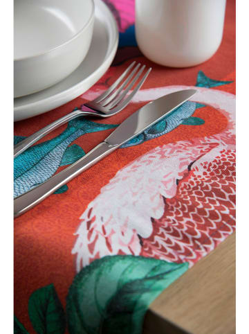 Trendy Kitchen by EXCÉLSA Tischläufer "Rhapsody" in Rot/ Blau - (L)140 x (B)45 cm