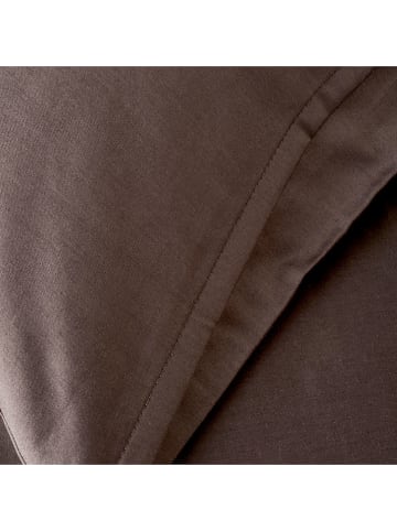 BELLA MAISON 2er-Set: Satin-Kissenhüllen "Supreme" in Braun - (L)50 x (B)70 cm