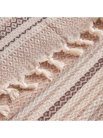 BELLA MAISON Tagesdecke "Linea" in Beige/ Braun