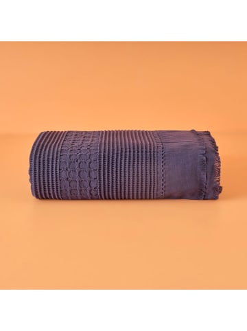 BELLA MAISON Tagesdecke "Marine" in Dunkelblau - (L)260 x (B)180 cm