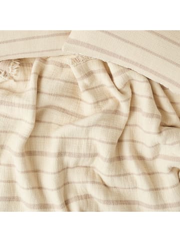 BELLA MAISON 3tlg. Tagesdecken-Set "Bahama" in Creme