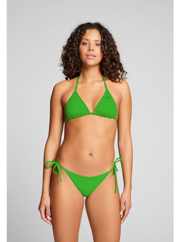 Puma Bikini-Oberteil in Grün