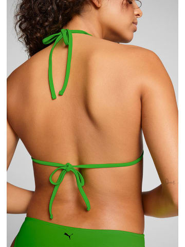 Puma Bikini-Oberteil in Grün