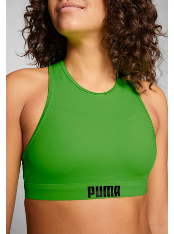 Puma Bikini-Oberteil in Grün