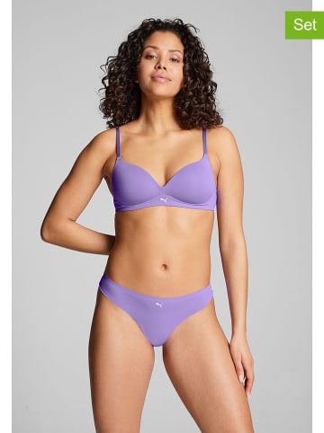 Puma 2er-Set: Strings in Lila
