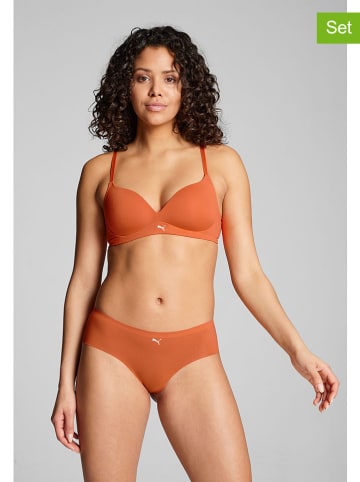 Puma 2er-Set: Pantys in Orange