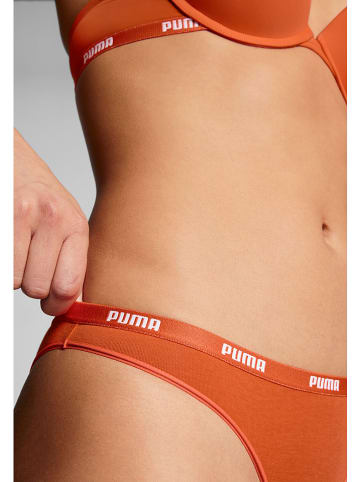 Puma 2er-Set: Bikini-Hosen in Orange