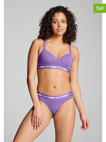 Puma 2er-Set: Strings in Lila