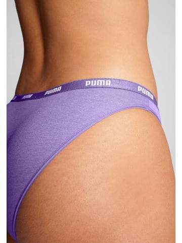Puma 2er-Set: Bikini-Hosen in Lila