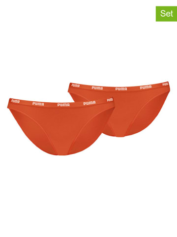 Puma 2er-Set: Bikini-Hosen in Orange