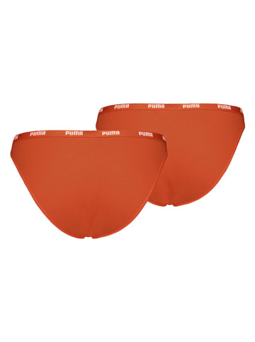 Puma 2er-Set: Bikini-Hosen in Orange