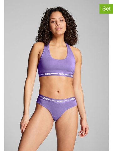 Puma 2er-Set: Slips in Lila