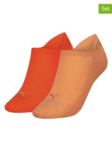 Puma Skarpety (2 pary) w kolorze pomarańczowym
