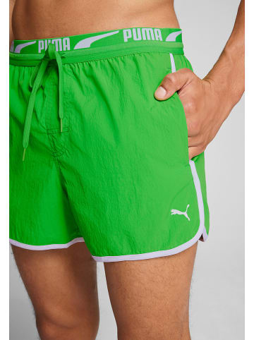Puma Szorty kąpielowe w kolorze zielonym