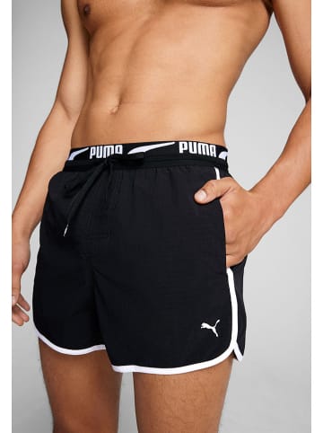 Puma Badeshorts in Schwarz