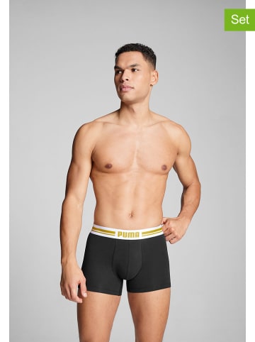 Puma 2er-Set: Boxershorts in Schwarz