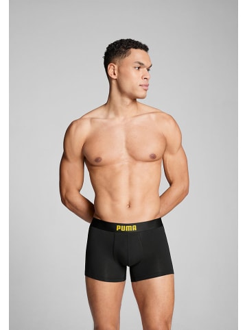 Puma 2er-Set: Boxershorts in Schwarz