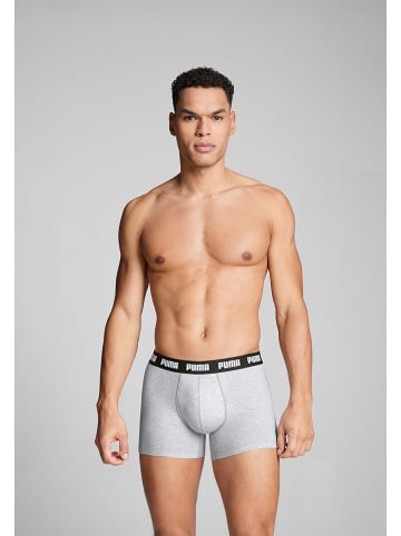 Puma 3er-Set: Boxershorts in Weiß/ Schwarz/ Grün