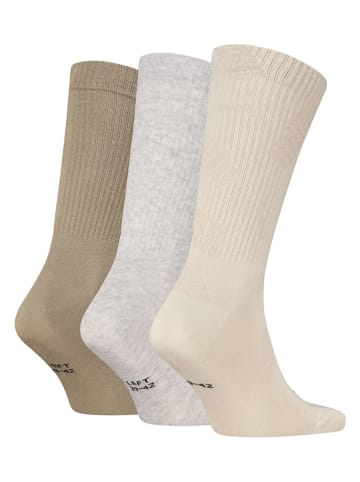Puma 3er-Set: Socken in Beige/ Grau