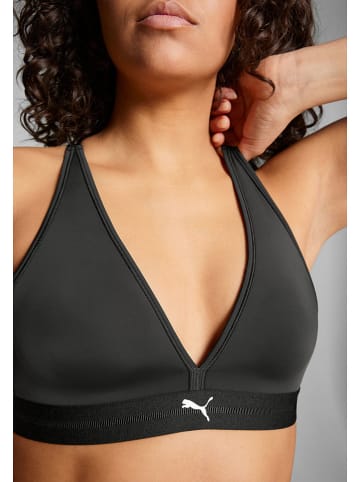 Puma Bügelloser BH in Schwarz