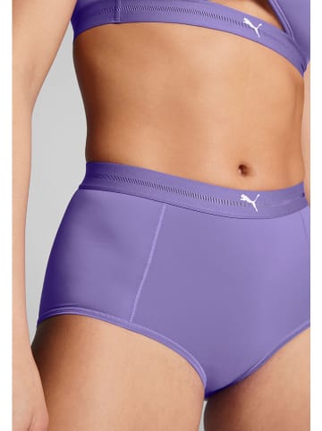 Puma Pełne figi high waist (2 pary) w kolorze fioletowym